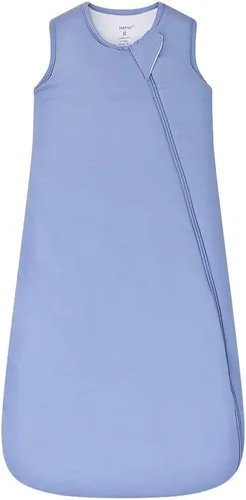 Miniatura 24 de HAPIU Saco de dormir unisex de rayón hecho de bambú TOG 1.0, cremallera premium de 2 vías, manta portátil para bebé