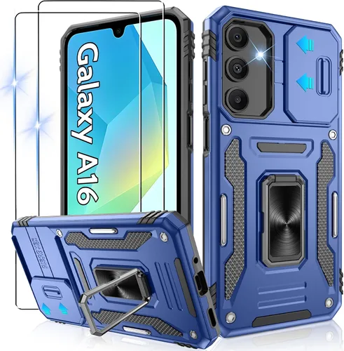 Miniatura 170 de Gritup para Samsung Galaxy S22 Funda con protectores de pantalla HD de 2 paquetes y cubierta deslizante para la cámara, protección contra caídas