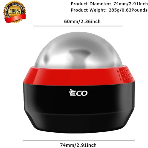 Miniatura 8 de iECO Cryosphere Rodillo de Pelota de Masaje Frío - Pelota de Masaje para Alivio de Frío y Calor, Liberación Miofascial, Terapia de Puntos Gatillo