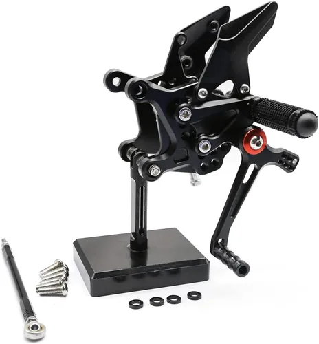 Miniatura 9 de FXCNC Juego trasero de motocicleta compatible con ZX25R 2020-2022 ZX4R 2023 ZX-4RR 2022-2024 Billet Juego de estriberas traseras totalmente