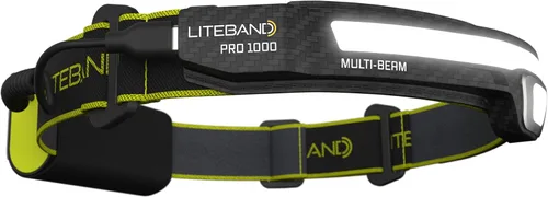 Miniatura 9 de OPTIMAL VENTURES LITEBAND PRO - Linterna frontal LED recargable multihaz, 1000 lúmenes, haz ancho de 210° + punto enfocado, compatible con casco