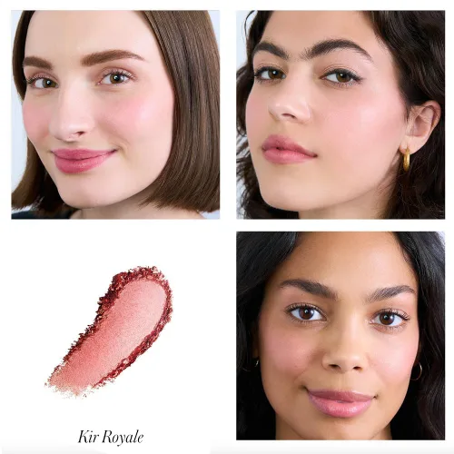 Miniatura 4 de RMS Beauty Redimension Hydra Powder Blush – Rubor en polvo mineral hidratante con color natural modulable, acabado ligero de larga duración, limpio
