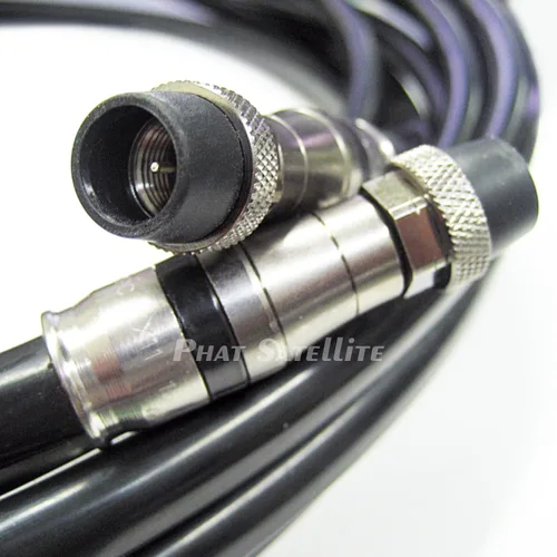 Miniatura 15 de PHAT SATELLITE INTL - Antena de TV por cable coaxial HD RG11 de larga duración resistente para interiores y exteriores, UL ETL, 14 AWG 75 ohmios