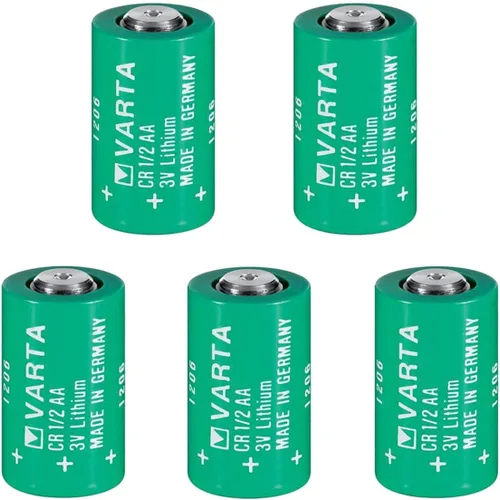 Miniatura 9 de Paquete de 2 baterías cilíndricas CR 1/2 AA Series de litio de 950 mAh