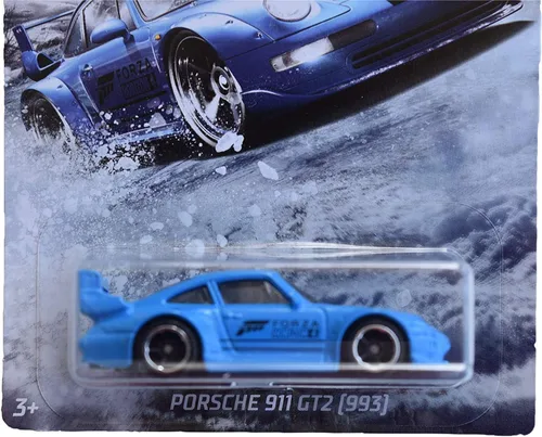 Miniatura 2 de Hot Wheels Forza Horizon 4 Porsche 911 GT2 [993] 6/6, azul