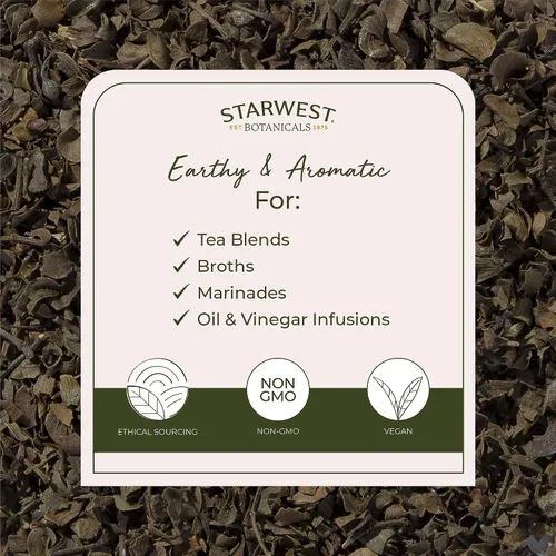 Miniatura 3 de Starwest Botanicals Wildcrafted Chaparral Leaf – Hierba seca de hojas sueltas para té, procedente de arbusto de creosota, cortada y tamizada