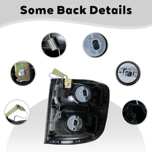 Miniatura 5 de Luz antiniebla para Mitsubishi Pajero Montero V33 1997-1999 Luz de señal de giro izquierda