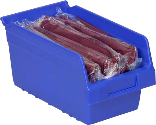 Miniatura 7 de Akro-Mils 30090 ShelfMax - Caja de almacenamiento de plástico, (12 x 6 x 6 pulgadas), azul, (paquete de 10)
