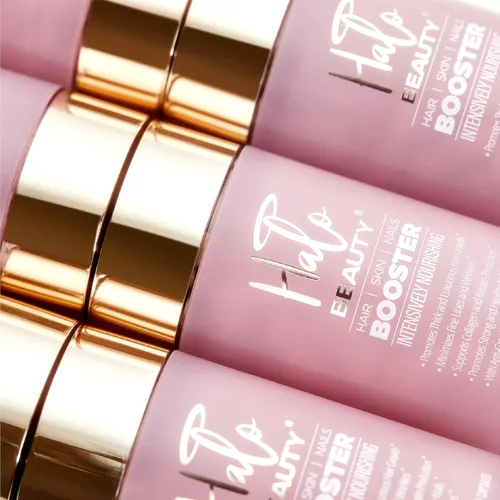 Miniatura 6 de Halo Beauty Suplemento para la piel y las uñas Crecimiento del cabello más grueso, piel radiante y uñas fuertes con biotina, palma enana americana