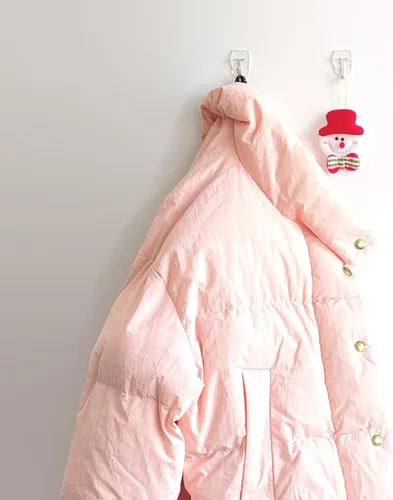 Miniatura 8 de Ganchos de pared de alambre pequeño transparente, 15 ganchos con 20 tiras adhesivas, ganchos colgantes sin daños, sin taladro, sin herramientas