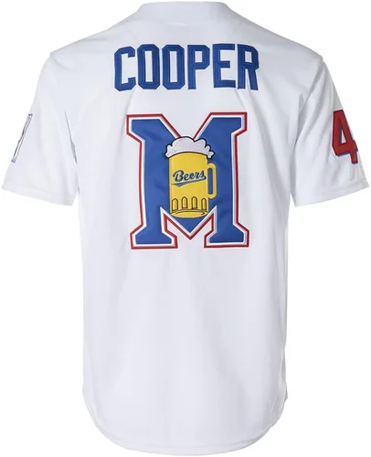 Miniatura 2 de Camiseta de béisbol con costuras Doug Remer Beers Joe Cooper 44# 17#, para hombre, tallas S-3XL