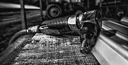 Miniatura 4 de Ingersoll Rand EC300 Air Nibbler, cabeza angulada, 4200spm, escape delantero