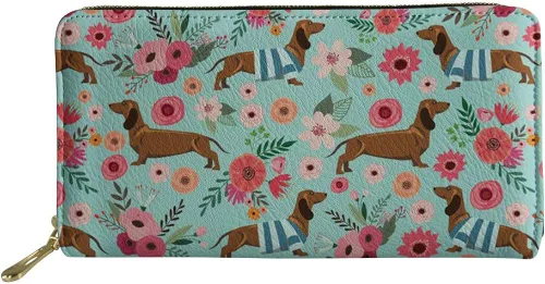 Miniatura 2 de doginthehole American Bulldog - Cartera con cremallera para mujer, monedero de viaje