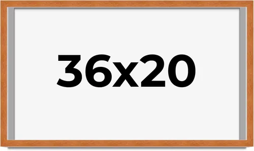 Miniatura 268 de Marco de 3 x 3 pulgadas, marco de madera maciza de nuez miel tradicional marrón Ancho de moldeo de 0.875 pulgadas Profundidad de conejo de 0.875
