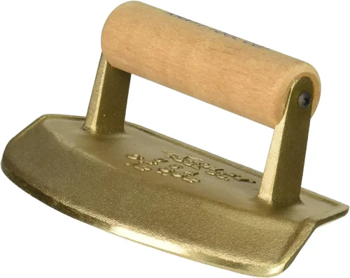 Miniatura 2 de Kraft Tool CF382 Tubo de chaflán de diámetro de bronce con mango de madera, 12 pulgadas