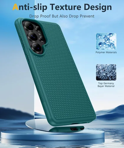 Miniatura 1103 de FNTCASE Funda para iPhone 17 Pro: Fundas delgadas translúcidas de color azul claro compatibles con MagSafe, protección completa de la cámara