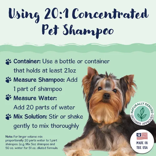 Miniatura 4 de Bobbi Panter Champú para perros para aliviar la picazón de árbol de té, lavanda y linaza, fórmula natural calmante para piel irritada e irritada