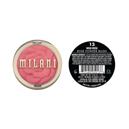 Miniatura 2 de Milani Rubor en Polvo Rosa, Rubor en Polvo para Mejillas, Maquillaje Libre de Crueldad - Da Forma, Contorna y Destaca el Rostro para un Acabado Mate