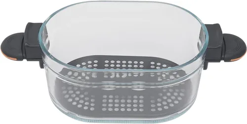 Miniatura 9 de PERFERATE Freidora de aire de vidrio de 4.23 cuartos de galón con cesta de freír visible, control preciso de temperatura y tiempo, múltiples modos
