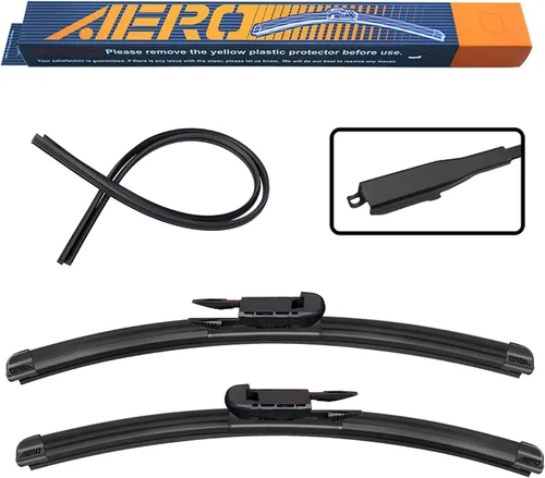 AERO Avenger 26"+26" Limpiaparabrisas de Haz Premium para Todas las Estaciones Repuesto OEM para Ford Fusion 2020-2013 (Juego de 2)