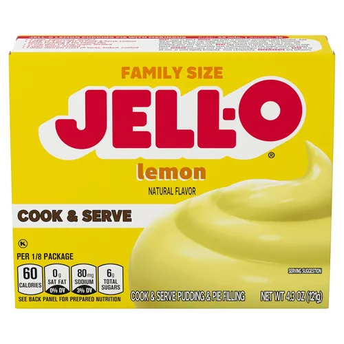 Miniatura 13 de Jell-O Cocine y sirva pudín sin grasa y relleno de pastel, tapioca, 3