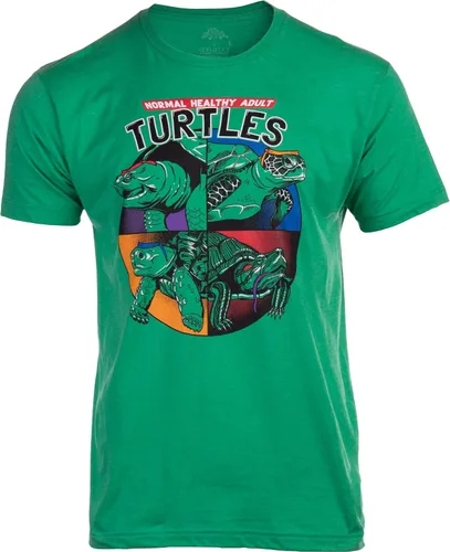 Normal Healthy Adult Turtles Funny Ninja Humor 90s Teenage Joke Men Women Mutant T-Shirt
