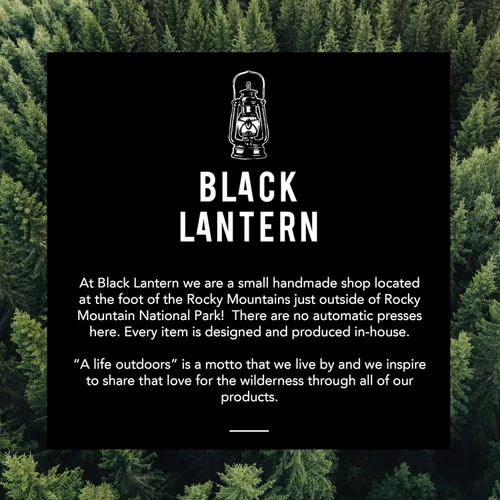 Miniatura 8 de Black Lantern Juego de 2 vasos de pinta – Forest & Mountain Camping 16oz serigrafiados vasos de cerveza artesanal – Vasos temáticos de naturaleza al