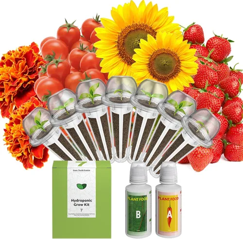 Miniatura 17 de inbloom Kit de vainas de semillas verdes para ensalada orgánica para AeroGarden, sistema de cultivo hidropónico Ahopegarden, alimento bajo