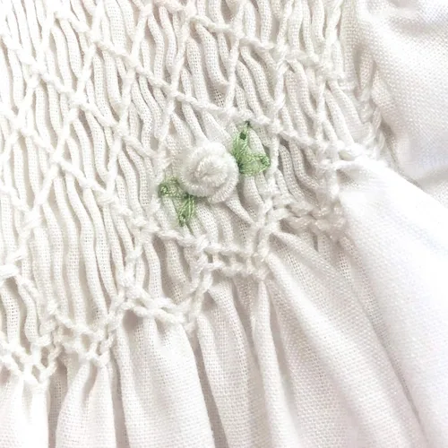 Miniatura 5 de Petit Ami Vestido de día para niña de obispo fruncido