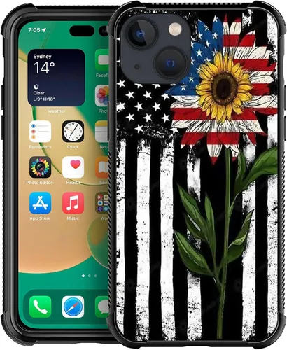 Miniatura 18 de Funda compatible con iPhone X/XS, diseño de bandera estadounidense de béisbol, TPU suave, a prueba de golpes, de vidrio templado, para iPhone X/XS