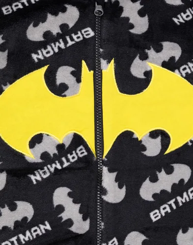 Miniatura 6 de DC Comics Batman Onesie Boys Kids Dark Knight Black All In One