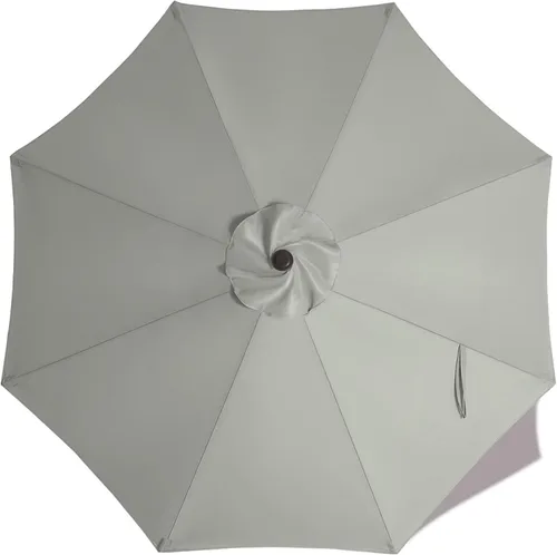 Miniatura 33 de ABCCANOPY - Sombrilla de repuesto para exteriores de 9 pies, apta para patio, con 8 varillas, color caqui