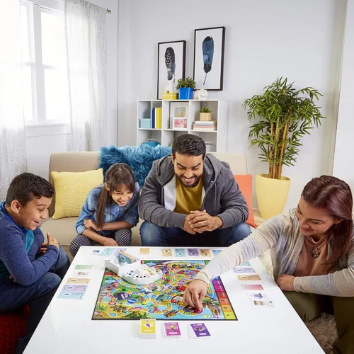 Miniatura 14 de Juego de mesa The Game of Life, juegos familiares para niños de 8 años en adelante, las clavijas vienen en 6 colores, juegos de mesa familiares