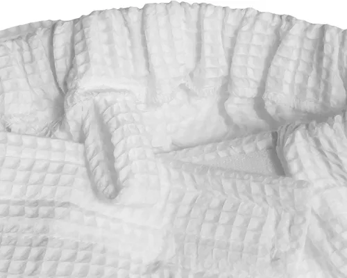 Miniatura 4 de BY LORA Women's Shower Wrap Bath Robe, Lightweight Waffle Body Spa Wrap For Ladies