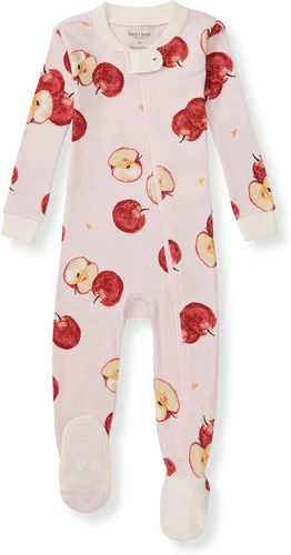 Miniatura 115 de Burt's Bees Baby Pijama para bebé niña, 100% algodón orgánico, pijama de una pieza, overol diagonal con cremallera, ajuste cómodo