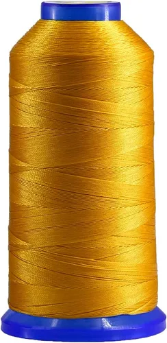 Miniatura 10 de Selric [1300 yardas/26 colores disponibles] Tex 90 Hilo de nailon unido para costura de cuero 280D/3 T90#92 Hilo de tapicería resistente para cuero