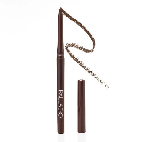 Miniatura 10 de Palladio Delineador de ojos retráctil impermeable, berenjena, cremoso, lápiz delineador de ojos deslizante giratorio, a prueba de manchas