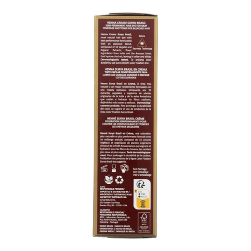 Miniatura 5 de Crema de Henna Surya Brasil, negro 2.31 onzas, Negro