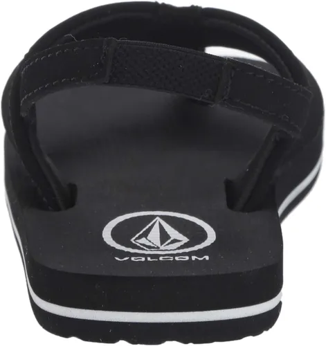 Miniatura 3 de Volcom Sandalia Victor unisex para niños grandes gris azul 9