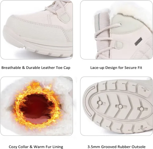 Miniatura 5 de Botas de nieve impermeables para mujer