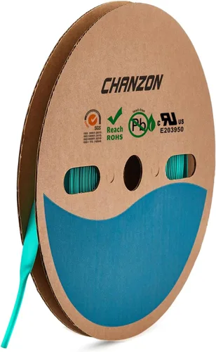 Miniatura 89 de CHANZON - Tubo termorretráctil de poliolefina de 2:1, relación 3/16" (5mm), rollo de 8 pies (2.5M de longitud total), funda transparente