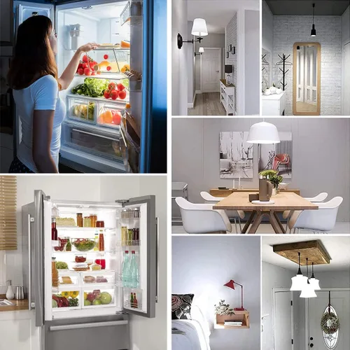 Miniatura 5 de Bombilla LED para refrigerador KEI D34L 3.5W - 6W, 40W 60W equivalente a bombillas de repuesto para refrigerador Frigidaire Kenmore KEL 3418L