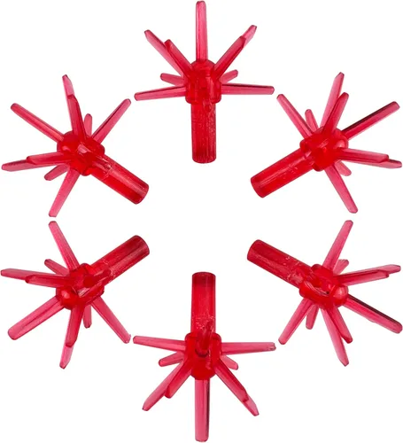Miniatura 12 de National Artcraft Sputnik - Adornos de cerámica para árbol de Navidad, 25 unidades Sputnik - Azul