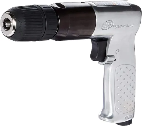 Ingersoll Rand 7803RAKC Taladro neumático de mandril sin llave de 1/2 pulgada, 500 RPM, 0.5 HP, par de 10.6in-lb, pistola