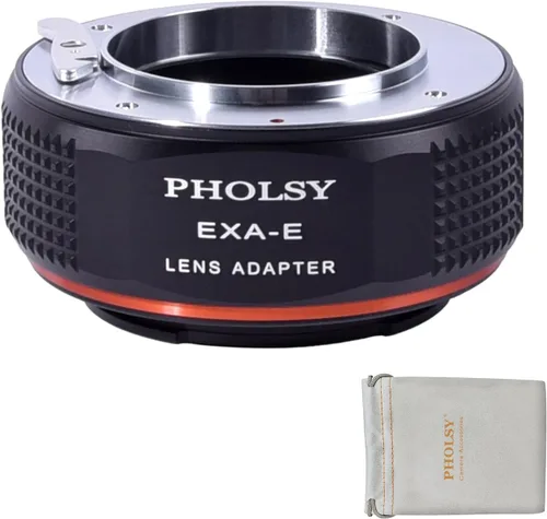 Miniatura 18 de PHOLSY Adaptador de Lente de Enfoque Manual Compatible con Lentes Canon EOS EF a Cámara de Montura E Compatible con Sony a1 a9ii a7S iii/ii, a7R