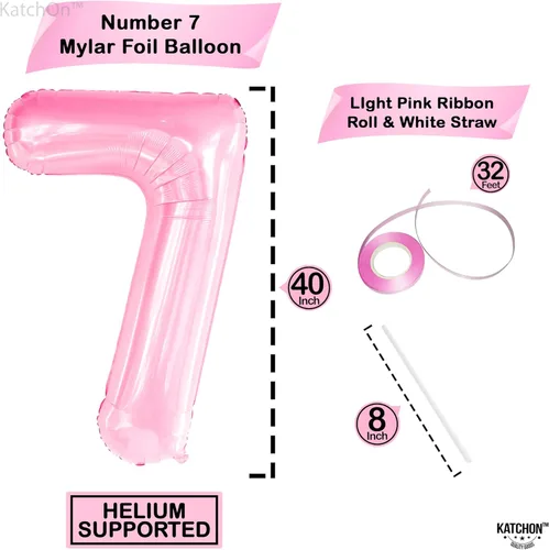 Miniatura 527 de KatchOn, Globo grande azul número 2 de 40 pulgadas Decoraciones de cumpleaños de Baby Shark para niño de 2 años Globo azul número 2 Globo