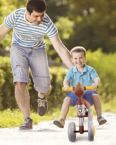 Miniatura 7 de PerKidern - Bicicleta de equilibrio para bebé de 1 a 2 años, niños y niñas, bicicleta de equilibrio para bebé de 12 a 24 meses, bicicleta
