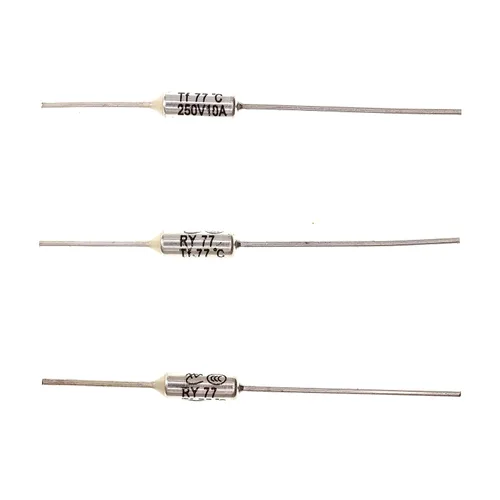 Miniatura 41 de Fusible térmico de temperatura metálica RY65 149.0 °F 149 ℉ 10A 250V 10 piezas