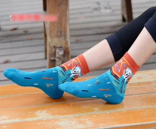 Miniatura 2 de Wish Island Calcetines novedosos de algodón para mujer, paquete de 45