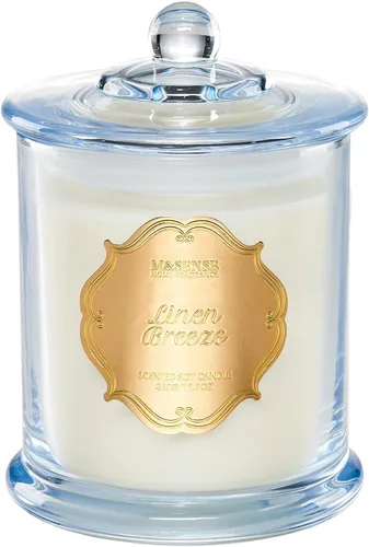 Miniatura 11 de M&SENSE Velas de rosas aromáticas para el hogar, velas de soja orgánicas, no tóxicas, sin hollín, vela en tarro grande de 12.7 onzas, 75 horas